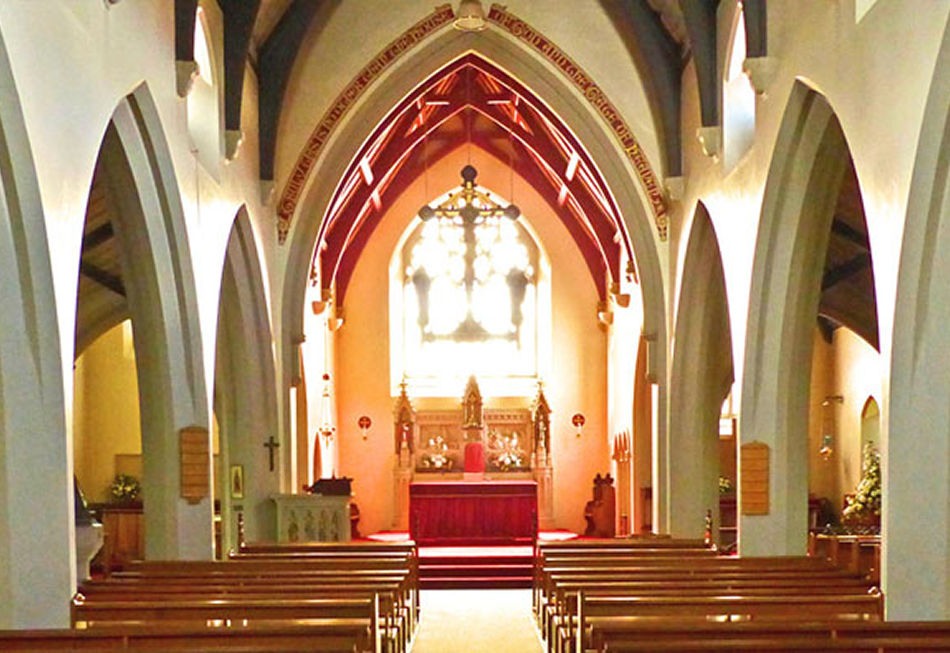 Image of the inside of St. Ambrose, Kidderminster